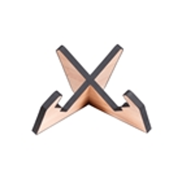 Gator Frameworks GFW-ELITEGTRXSTD-MPL Supporto X per chitarra in finitura naturale opaca Maple<br>