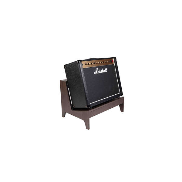 Gator Frameworks GFW-ELITEGTRAMPLG-BRN Stand per amplificatore combo Large in finitura Dark Walnut Brown<br>