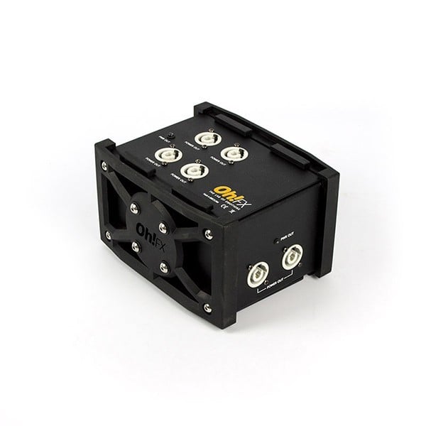 OH-FX SPLITTER POWERCON 6 USCITE. CONNETTORI POWERCON NEUTRIK