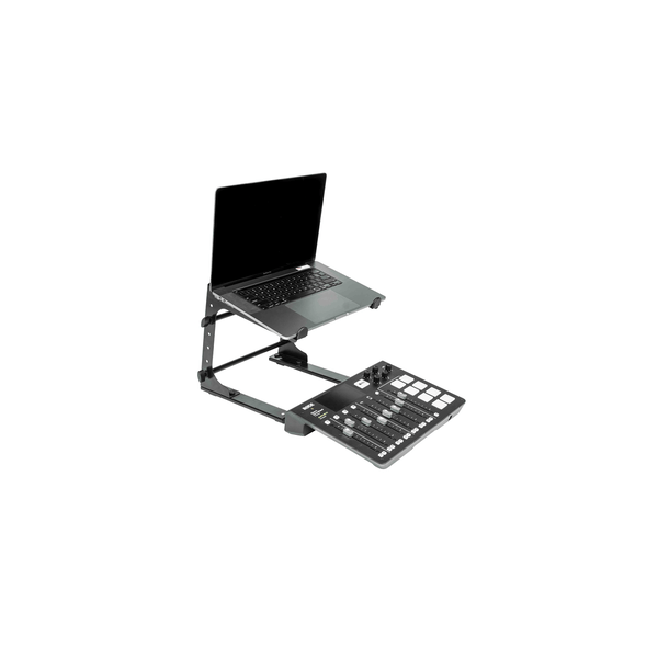 Gator Frameworks GFWLAPTOP1000 Supporto desktop pieghevole salvaspazio per laptop