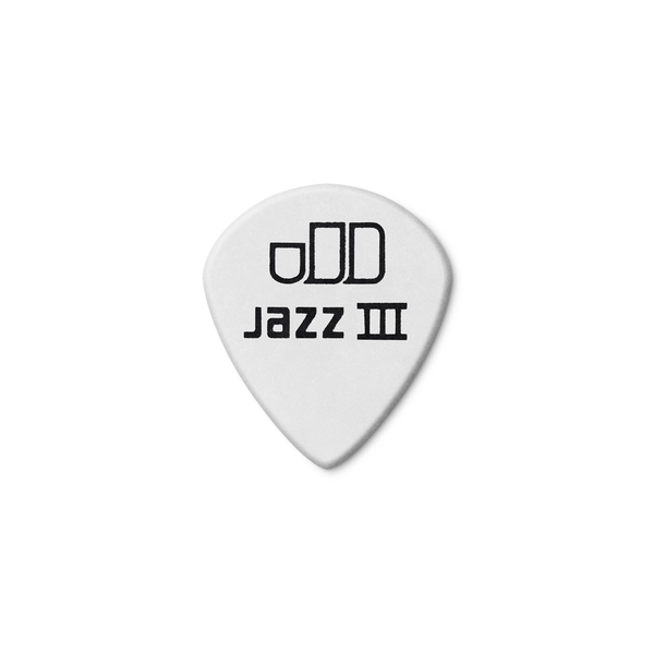 Dunlop 478R1.50 Tortex White Jazz III, 1.5mm