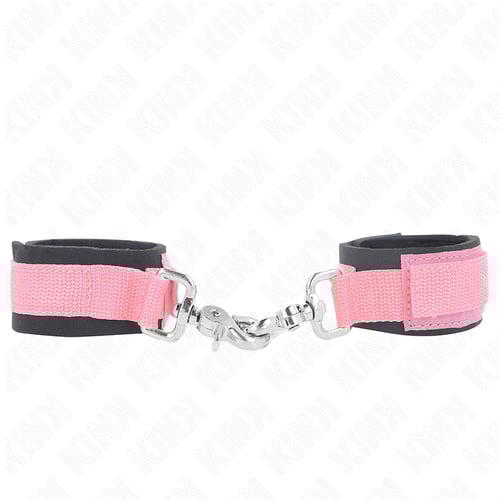 KINK WRIST RESTRAINT KINK - POGGIPOLSO REGOLABILE IN NEOPRENE ROSA REGOLABILE 22-34 CM