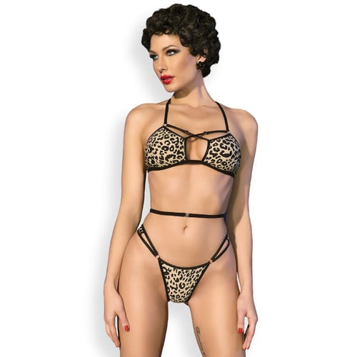CHILIROSE SUMMER CHILIROSE - CR 4497 BIKINI LEOPARDO S/M