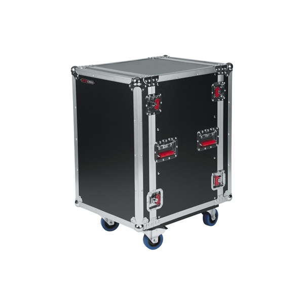 Gator Cases G-TOUR 16U CAST Flight Case ATA da 16U Rack con rotelle