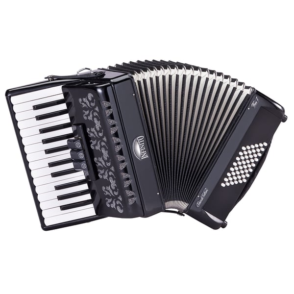 SOUNDSATION Fisarmonica 48 bassi nera