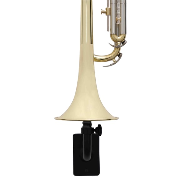 Gator Frameworks GFW-TRUMPETHNGR-BLK Gancio da parete per tromba
