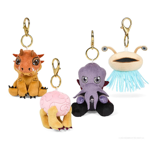 Dungeons &amp; Dragons Plush Charms Wave 3 by Kidrobot 8 cm Display (24)