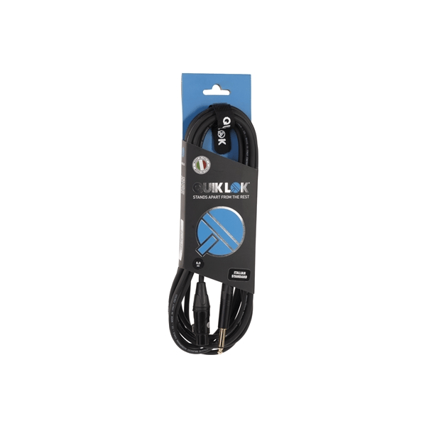 Quik Lok ITST/FJM-10 B XLR Femmina/Jack Mono
