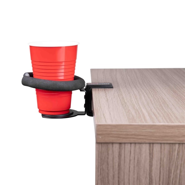 Gator Frameworks GFW-SINGLECUP-DESK - Porta bevande a morsetto per scrivania