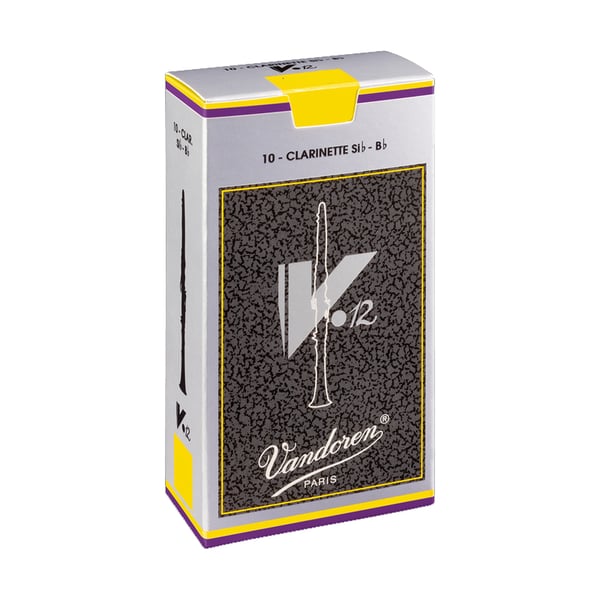 VANDOREN Confezione da 10pz di Ance per Clarinetto in Sib 4,5 V12. Modello CR1945