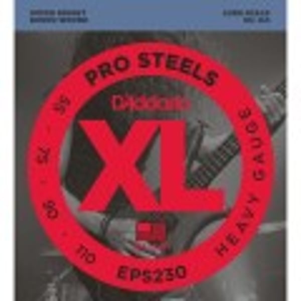 D'ADDARIO ProSteels Bass Guitar Strings, Heavy, 55-110, Long Scale