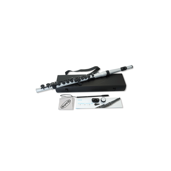 NUVO ITALIA STUDENT FLUTE (ARGENTO/NERO)