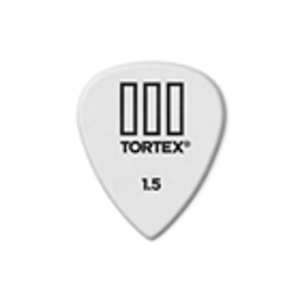Dunlop 462R Tortex III White 1.5