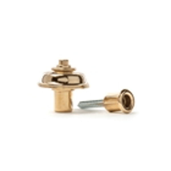 Dunlop SLS1404G Straplok Flush Mount Strap Retainer System, Gold