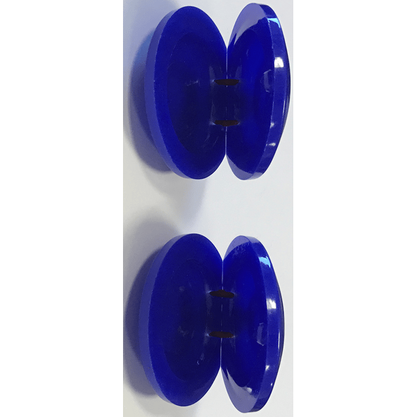 EXTREME G1-CS COPPIA CASTAGNETTE IMITAZIONE IN PLASTICA NACCHERE PROFESSIONALI COLORE BLU