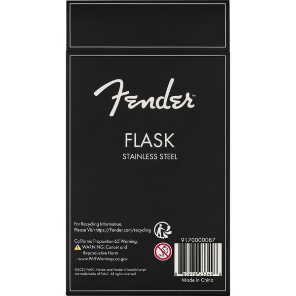 Fiaschetta Fender Blackout 227 ml