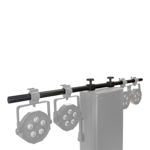 Gator Frameworks GFW-LIGHTSPKFLYMT Barra luci montabile su diffusori PA con punti di sospensione