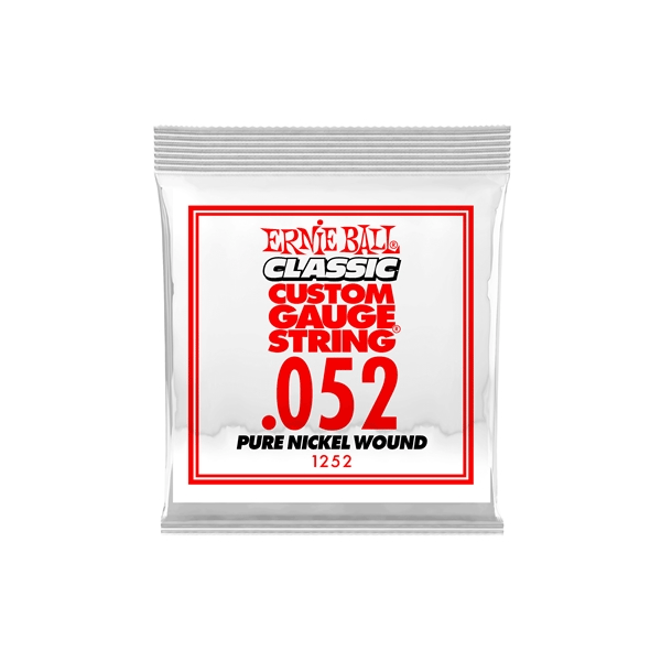 Ernie Ball 1252 Pure Nickel Wound .052