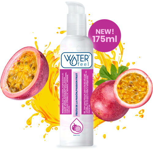 WATERFEEL - LUBRICANTE BASE AGUA FRUTA DE LA PASIÓN 175 ML