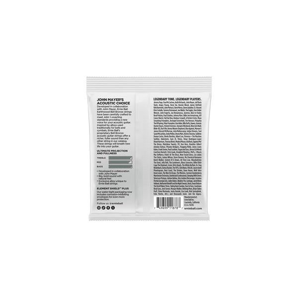 Ernie Ball 2344 Earthwood Bell Bronze Acoustic Medium 13-56