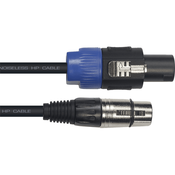 Yellow Cable HP9XS Cavo di Potenza Speakon/XLR Femmina 9 m