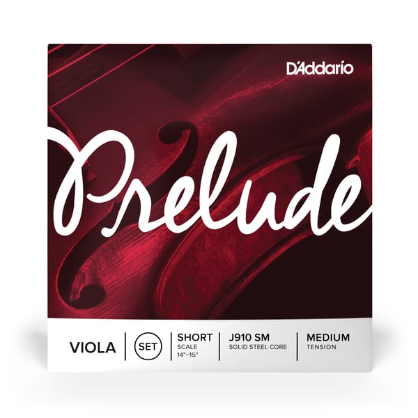 DADDARIO ORCHESTRAL IT J910 SM SET DI CORDE D'ADDARIO PRELUDE PER VIOLA, SHORT SCALE, TENSIONE MEDIA