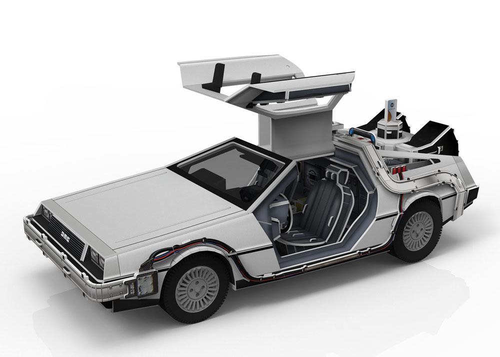 Retour vers le futur puzzle 3D Time Machine