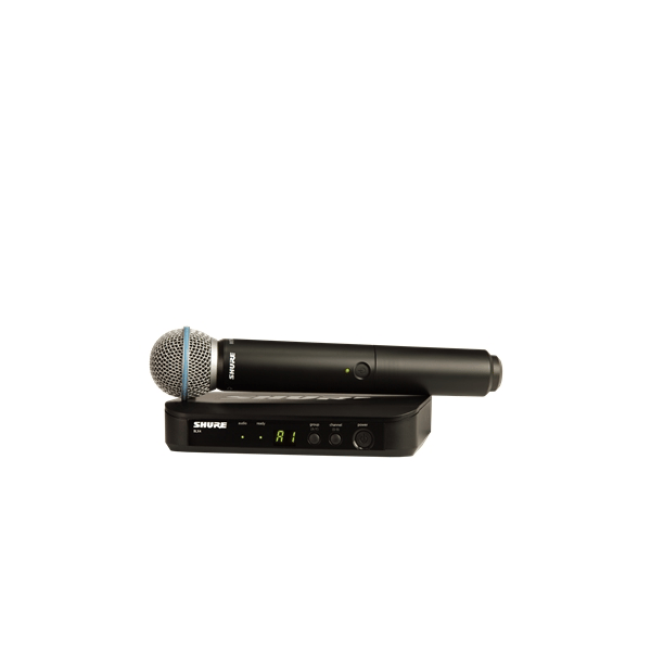 Shure BLX24E-B58 Ricevitore + Trasmettitore gelato BETA58. (M17)