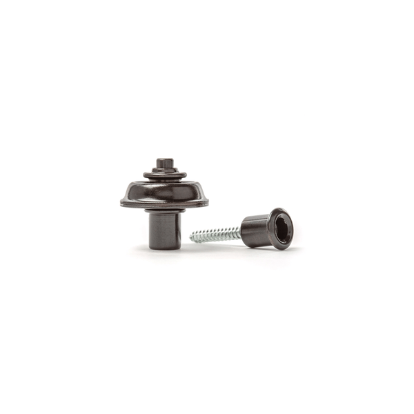 Dunlop SLS1403BK Straplok Flush Mount Strap Retainer System, Black