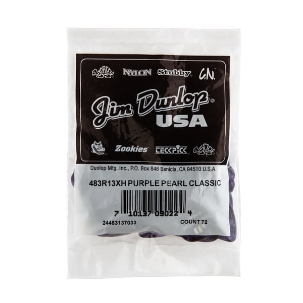 Dunlop 483R#13 Purple Perloid - X Heavy