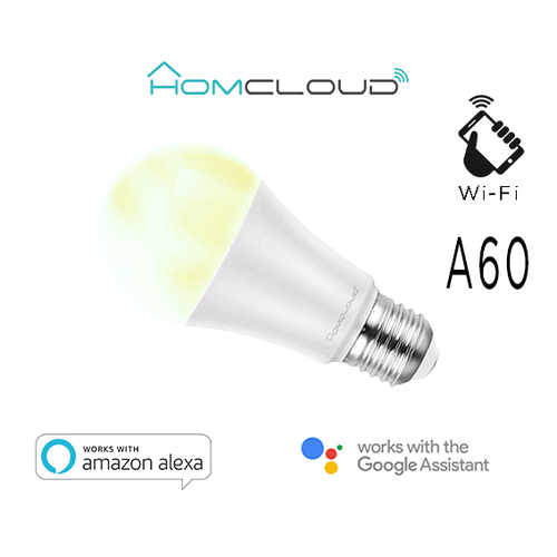 Lampadine Alexa Compatibili Wi-Fi Smart E27 10W LED Dimmerabile CCT Bianco  dinamico