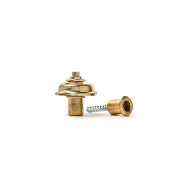 Dunlop SLS1402BR Straplok Flush Mount Strap Retainer System, Brass