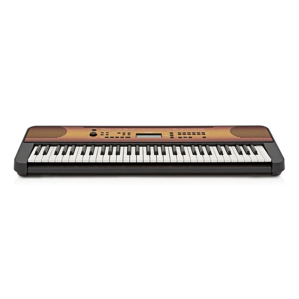 YAMAHA PSR E360 MAPLE TASTIERA DINAMICA 61 TASTI CON FINITURA TOP IN ACERO EX-DEMO