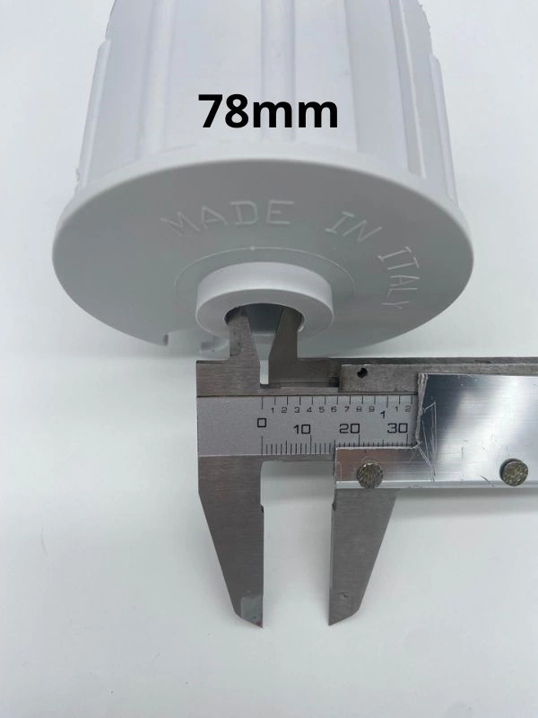 Coppia Calotta Tenda Da Sole Perno Quadro Perno Tondo Per Rullo Diametro 44 Mm - Foto 5