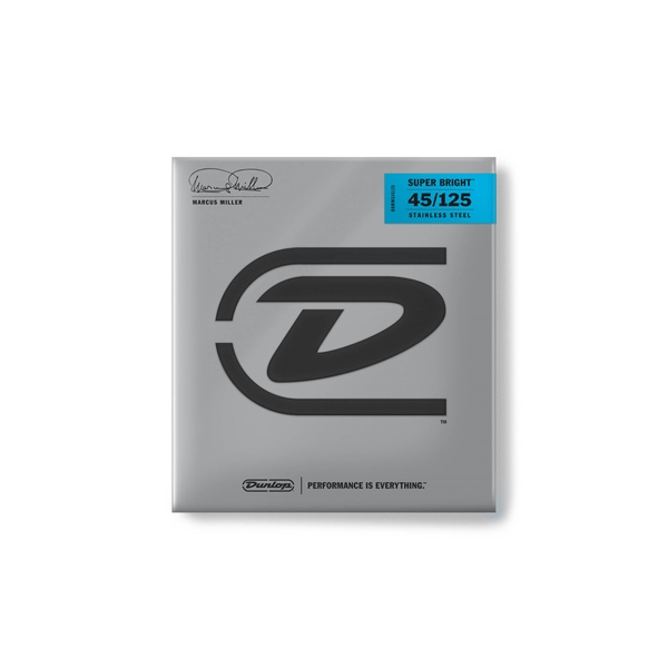 Dunlop DBMMS45125 Marcus Miller Super Bright, Medium Set/5