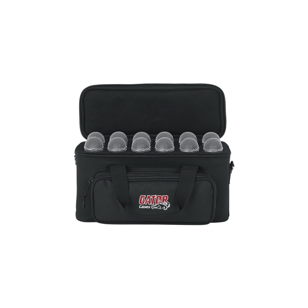 Gator Cases GM-12B Borsa 12 microfoni