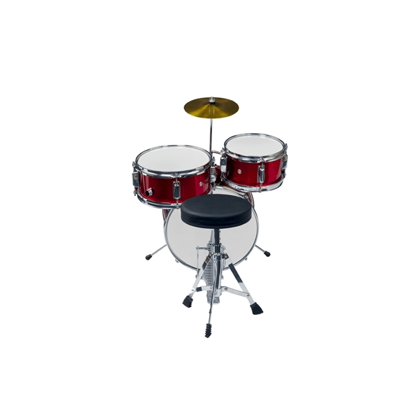 Eko Drums ED-100 Drum kit Metallic Red - 3 pezzi