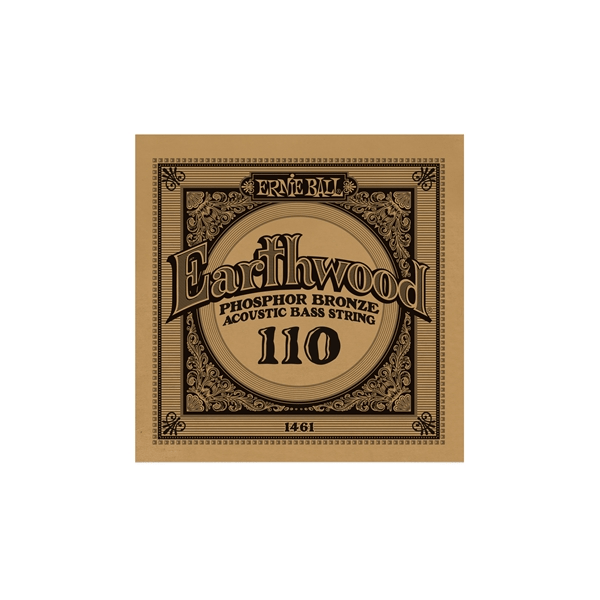 Ernie Ball 1461 Earthwood Phosphor Bronze Wound Bass .110