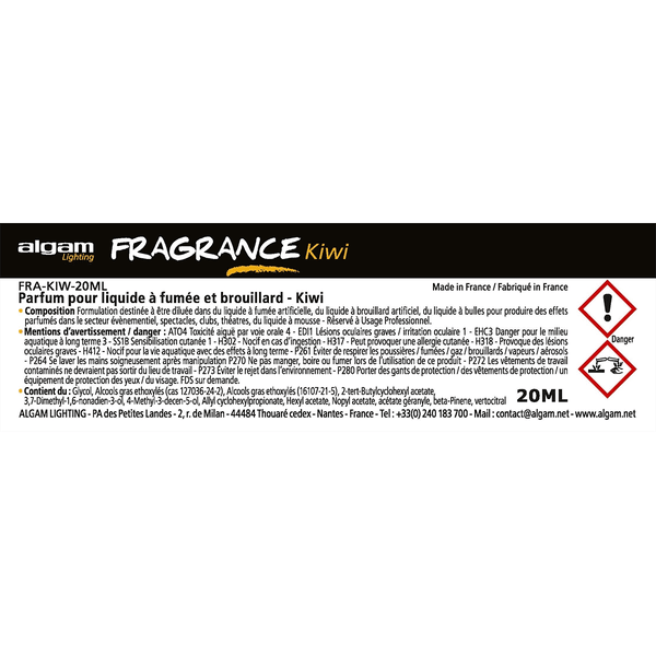 Algam Lighting FRA-KIW-20ML Profumo per Liquido del Fumo 20ml Kiwi