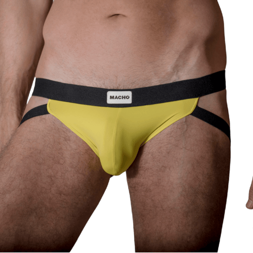 JOCKSTRAP MACHO MX22A - JAUNE L/XL