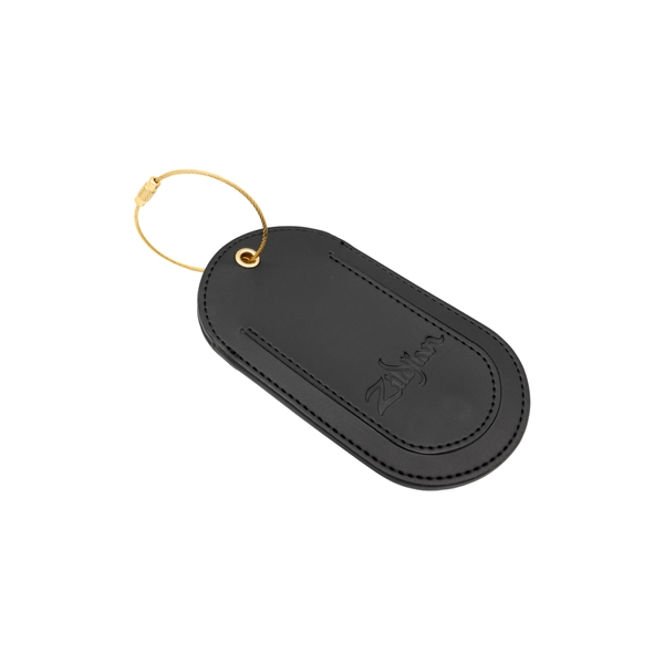 Zildjian ZXOT0021 EMBOSSED LUGGAGE TAG BLACK
