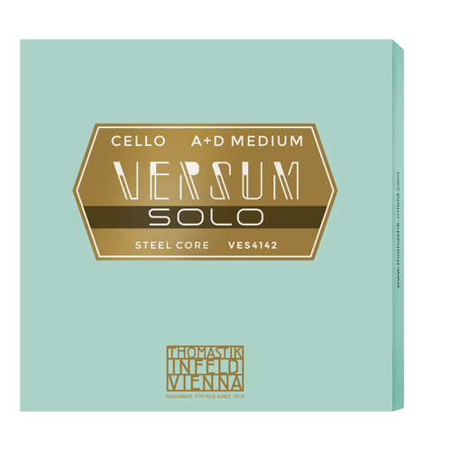THOMASTIK VES4344 CELLO VERSUM SOLO G+C 4/4 MEDIUM COMBO SET