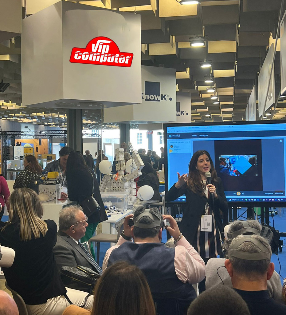 VIP Computer alla Fiera DIDACTA ITALIA a Firenze. Presentate le novità su istruzione e PNRR per le scuole.