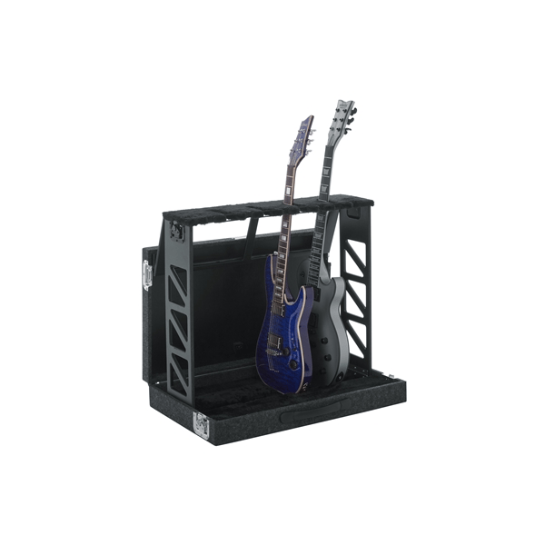 Gator Cases GTRSTD4 Supporto rack 4 chitarre richiudibile<br>