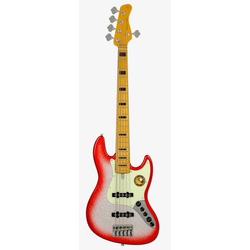 MARCUS MILLER V7 ALDER-5 (2ND GEN) REDBURST SPARKLE