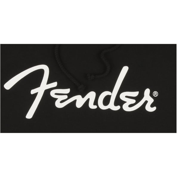 Felpa con cappuccio Fender® Logo Black S. Modello 9113017306