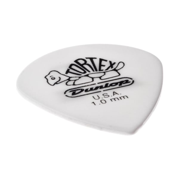 Dunlop 478R1.0 Tortex White Jazz III, 1.0mm