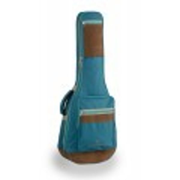 SOUNDSATION Borsa chitarra classica con inserti in pelle suede