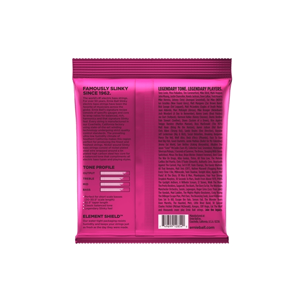 Ernie Ball 2854 Nickel Woudn Scala Corta Spuer Slinky 40-100