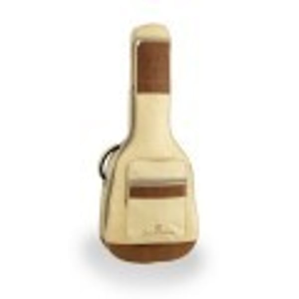SOUNDSATION Borsa chitarra acustica con inserti in pelle suede